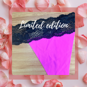 Valentine's Thong Panties for Light Flow