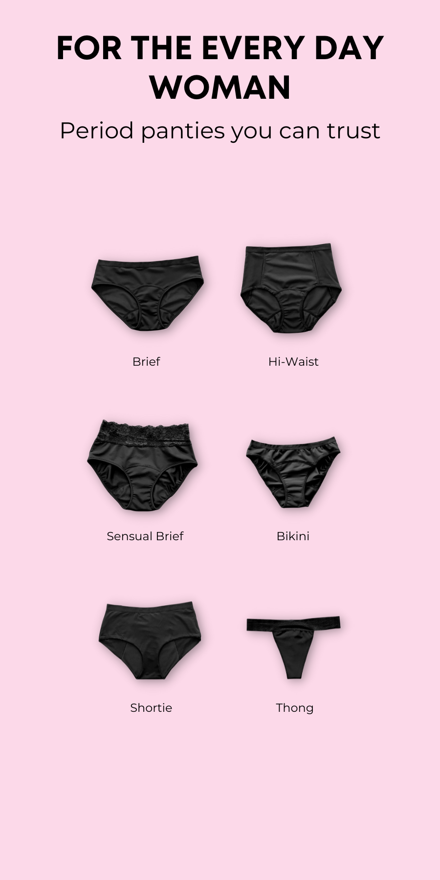 Swimming Period Panties  Buy Swimwear Period Underwear For Tweens